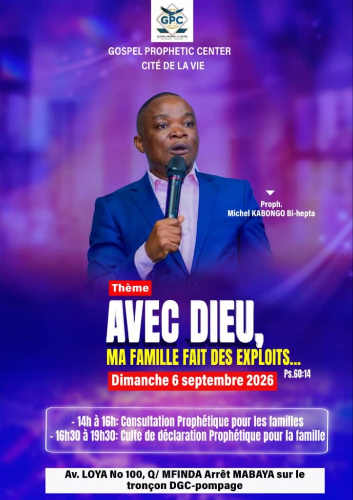 culte du dimanche 9 septembre